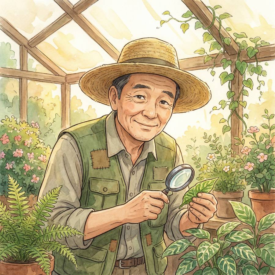 网红主播植物专家陈建国